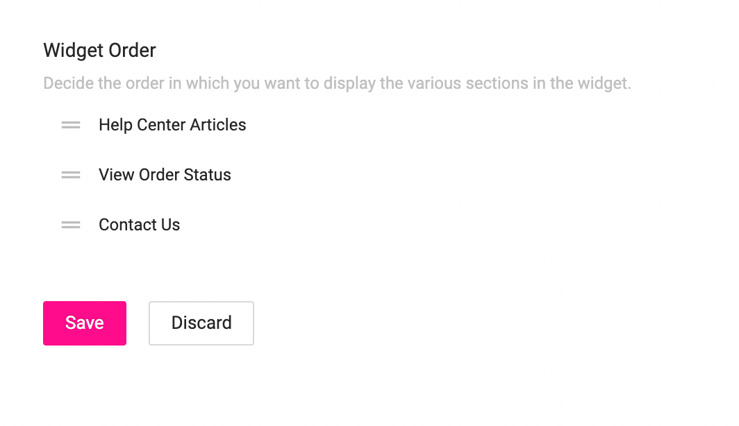 Self Service Widget by DelightChat